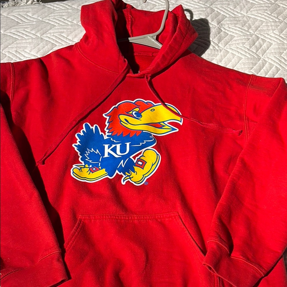 Kansas Jayhawks Red Hoodie